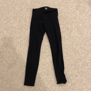 black size 8/10 athleta girl leggings